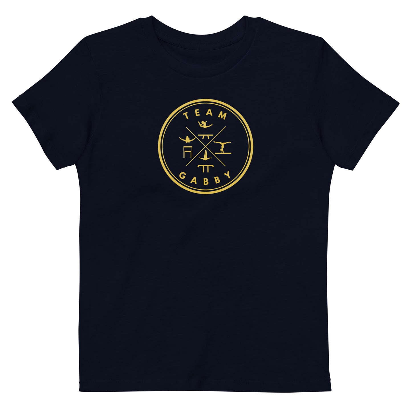 Kids Team Gabby Gold Organic Cotton T-shirt